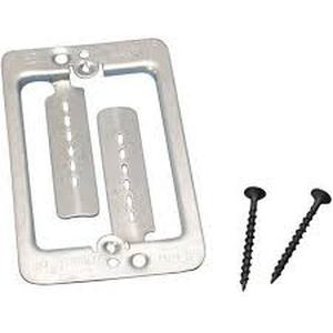 lot 36 image: Lot of 20 Caddy Low Voltage Mounting Plate with Screws