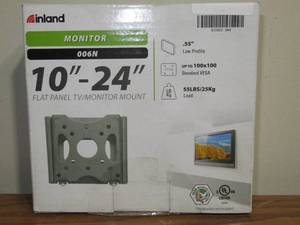 lot 20 image: inland Monitor 006N 10 - 24 Flat PaneL TV Monitor Mount