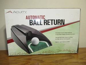 lot 26 image: Automatic Golf Ball Return Putting Unit, Automatic Return Machine, Golf Training Aid with Automatic Ball Return for Indoor and Outdoor