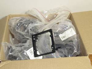 lot 52 image: Lot of 20 Bracket Mud Ring Dual Retros