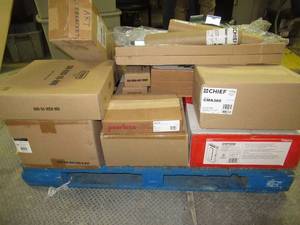 lot 67 image: Half Pallet of Chief Mount Brackets, Server Mounts and Brackets