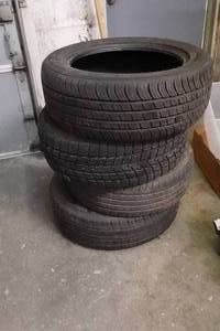 lot 342 image: Assorted Tires - 21555R17, 19555R15, 21565R16 with Wheel
