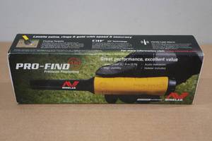lot 3 image: Minelab Pro-Find Precision Pinpointing Metal Detector