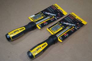 lot 16 image: 2 Stanley Fat Max Multi Bit Ratcheting Screwdrivers