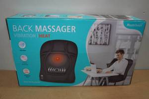 lot 102 image: HealthTouch Vibrating Back Massager with Heat