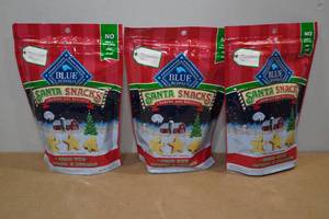 lot 108 image: 3 Packs Blue Buffalo Dog Biscuits