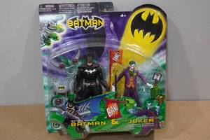 lot 126 image: Batman & Joker Action Figures