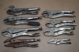 lot 136 image: Assorted Vise Grips