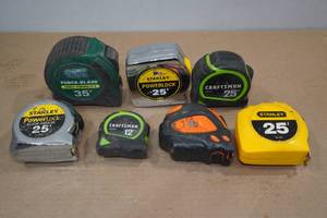 lot 138 image: Assorted Tape Measures - 12-35