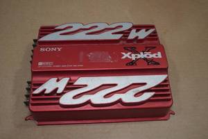 lot 262 image: Sony Xplod Car Amplifier