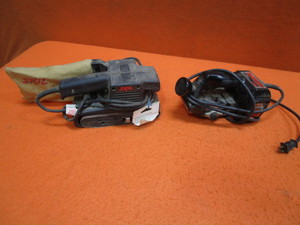 lot 39 image: (2) Belt Sanders