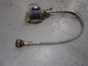 lot 50 image: 12hp Electric Motor wFlex Shaft Grinder