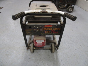 lot 51 image: Coleman Maxa ER Plus 5,000w Generator