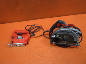 lot 108 image: Jig Saw & Circular Saw