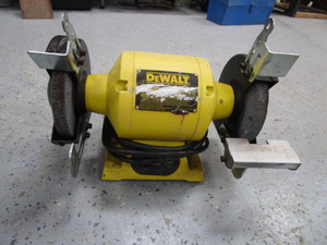 lot 124 image: DeWalt Bench Grinder