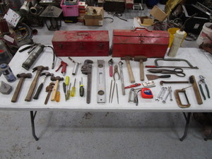 lot 130 image: Misc. Tools & Tool Boxes