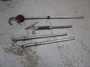 lot 140 image: Barrel Pumps