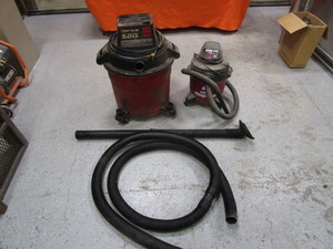 lot 143 image: 5gal & 16gal Shop-Vacs