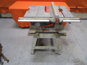 lot 161 image: Ridgid Table Saw