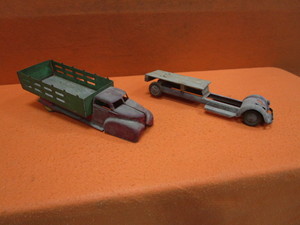 lot 163 image: Vintage Toy Trucks