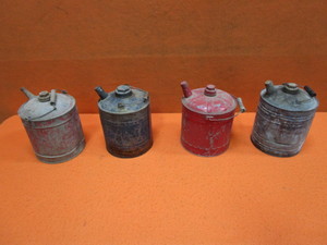 lot 230 image: Vintage Gas Cans