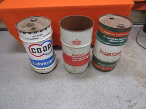 lot 235 image: Vintage Oil Barrels