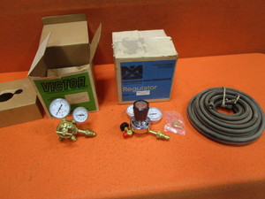 lot 236 image: Cutting Torch Gauges & Hose