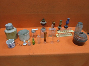 lot 247 image: Vintage Stoneware & Glass