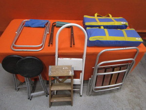 lot 254 image: Patio Games & Chairs