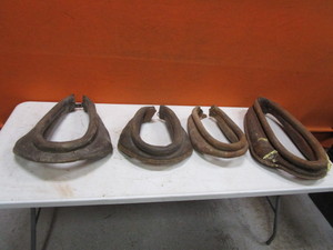 lot 284 image: Vintage Horse Collars