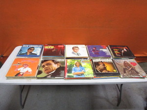 lot 55-C image: Collection of (105) Vintage Records