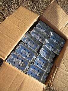 lot 58-C image: (50) (New) 2x4 Electrical Conduit Boxes