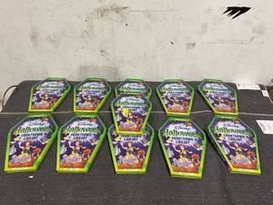 lot 116 image: LOT OF 11 Disney Halloween Story Library  with 13 Spooky Stories and 80 Glow-in-the-Dark Stickers