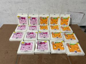 lot 226 image: LOT OF 19 Parents Choice Muslin Swaddle Beanie Set