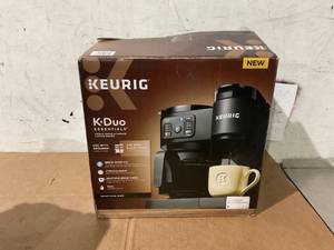 lot 237 image: Keurig K-Duo Essentials, Hot & Iced Single-Serve K-Cup Pod Coffee Maker & Carafe