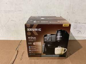 lot 259 image: Keurig K-Duo Essentials, Hot & Iced Single-Serve K-Cup Pod Coffee Maker & Carafe