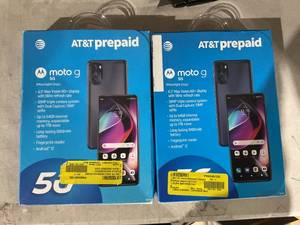 lot 367 image: LOT OF 2 AT&T Motorola Moto G 5G
