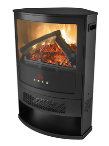 lot 70 image: Better Homes & Gardens New Electric Corner Stove Heater with Remote
