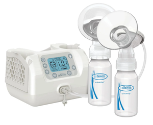 lot 81 image: Dr. Browns Natural Flow Customflow Hospital Strength Double Electric Breast Pump, Adjustable Settings