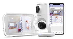 lot 83 image: Hubble Nursery Pal Dual Vision Smart Wi-Fi Enabled Baby Monitor with 5 Parent Unit Viewer