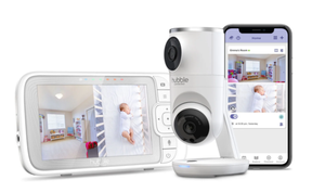 lot 84 image: Hubble Nursery Pal Dual Vision Smart Wi-Fi Enabled Baby Monitor with 5 Parent Unit Viewer