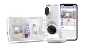 lot 85 image: Hubble Nursery Pal Dual Vision Smart Wi-Fi Enabled Baby Monitor with 5 Parent Unit Viewer