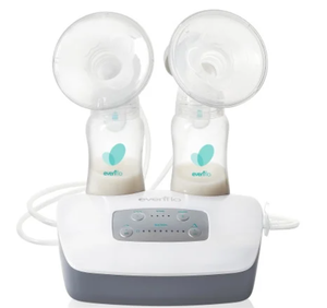lot 86 image: Evenflo Advanced Double Electric Breast Pump with Breastshields and Milk Storage Bottles