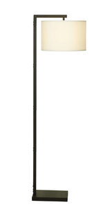 lot 104 image: Mainstays Downbridge Metal Floor Lamp