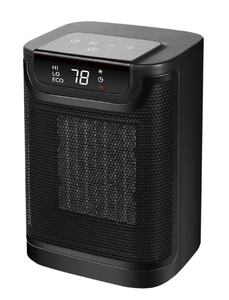 lot 108 image: LOT OF 2 Soleil Digital Ceramic Heater 1500W, Space Heaters for Inside, Portable Electric Heater for Home