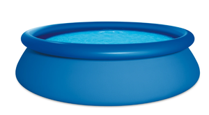 lot 404 image: Bluescape 10 Swift Set Round Above Ground Ring Swimming Pool, with Cartridge Filter Pump, Age 6 & up