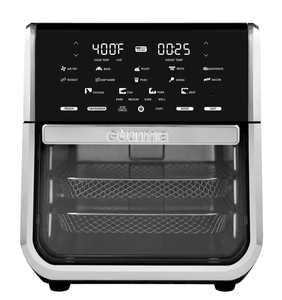 lot 412 image: Gourmia All-in-One 14-Quart Air Fryer, Oven, Rotisserie, Dehydrator with Temperature Probe