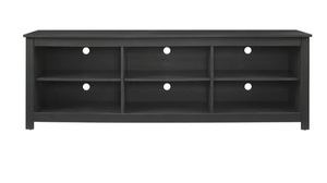 lot 483 image: Mainstays Adjustable Shelf TV Stand for TVs up to 70