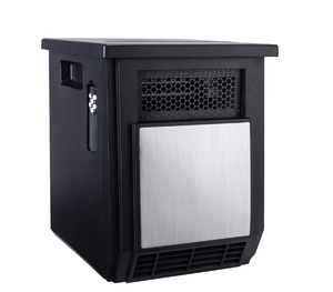 lot 510 image: Mainstays 1500W Electric 4-Element Infrared Cabinet Space Heater for Indoor