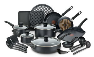 lot 531 image: 22PCS T-fal Kitchen Solutions Nonstick Cookware Set